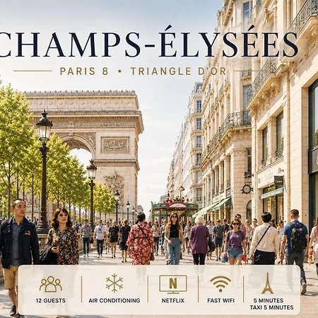 Plaza Champs-elysee - Arc De Triomphe *